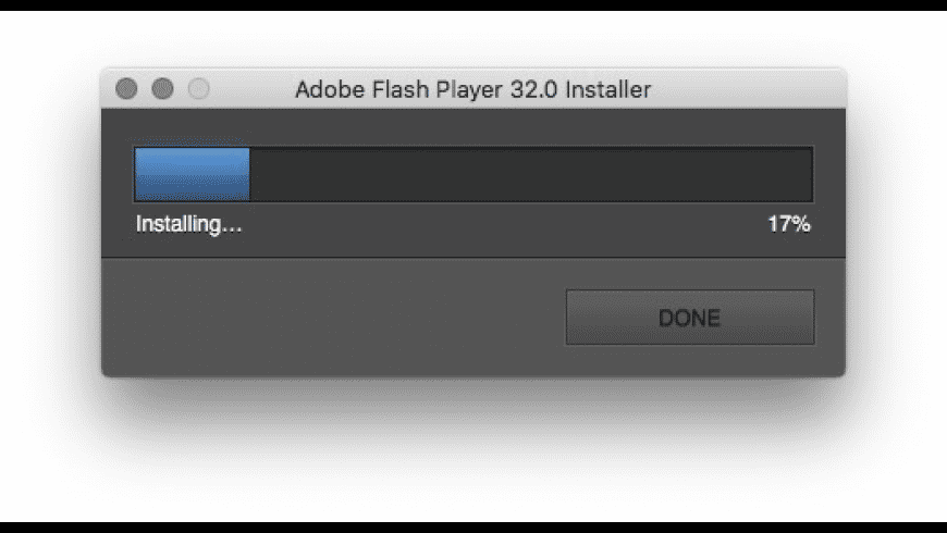 adobe flash player update mac